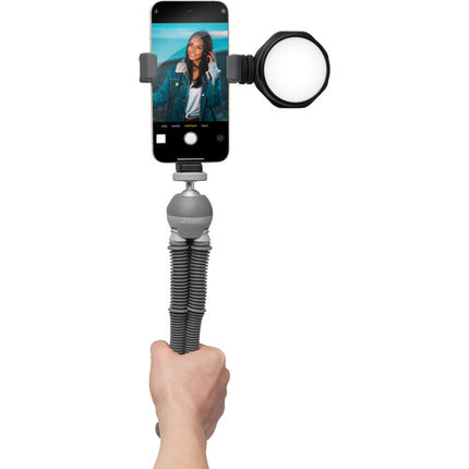 JOBY Beamo Reel Creator Kit Luz LED 250 Lux Trípode Flexible y Micrófono