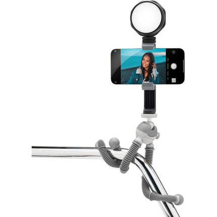 JOBY Beamo Reel Creator Kit Luz LED 250 Lux Trípode Flexible y Micrófono