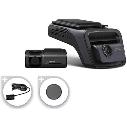 Thinkware U3000 Cámara para Auto con Grabación 4K UHD Delantera y 64GB microSD