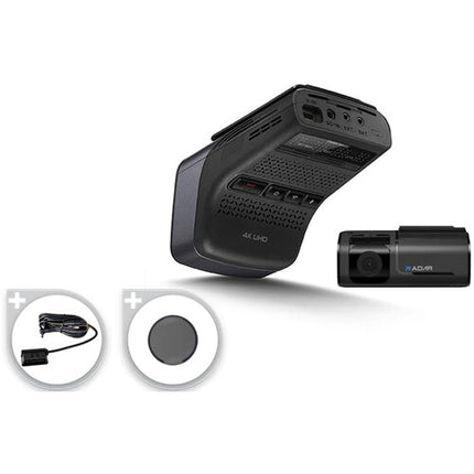 Thinkware U3000 Cámara para Auto con Grabación 4K UHD Delantera y 64GB microSD