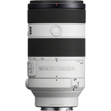 Sony FE 70-200mm f4 Macro G OSS II Teleobjetivo Zoom Full Frame 10.2" enfoque mínimo