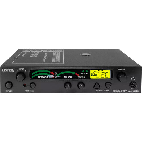 Listen Technologies Transmisor RF Estacionario 216 MHz Pantalla LCD
