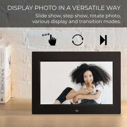SonicGrace Marco Digital 10.1" TFT 1024x600 USB SDHC 32GB Control Remoto