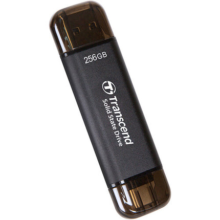 Transcend 256GB SSD portátil USB 3.2 Gen 2 1050 MB/s lectura 950 MB/s escritura
