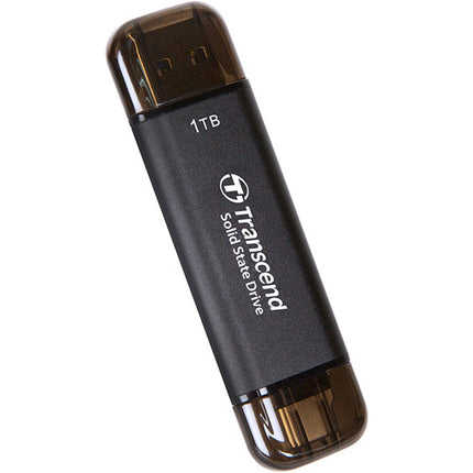 Transcend 1TB ESD310 SSD portátil USB 3.2 Gen 2 1050 MB/s negro