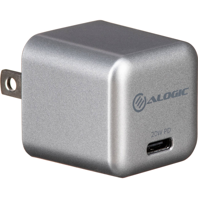ALOGIC Cargador de Pared USB-C 20W Compacto y Portátil con 2 Prongs