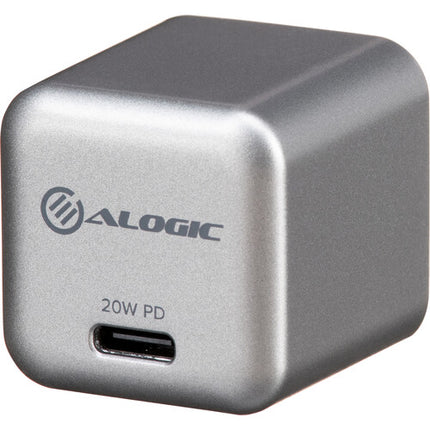 ALOGIC Cargador de Pared USB-C 20W Compacto y Portátil con 2 Prongs