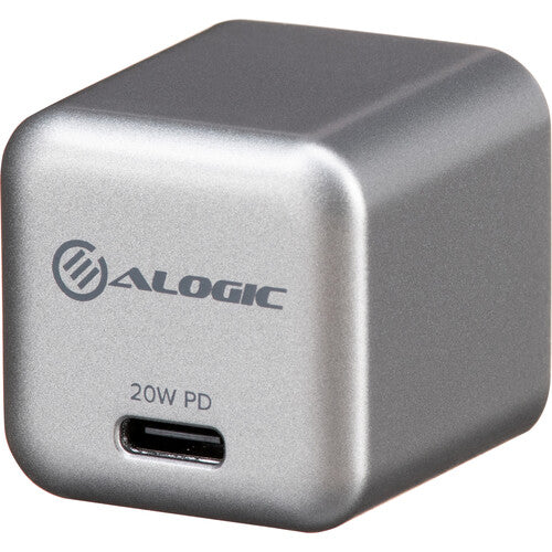 ALOGIC Cargador de Pared USB-C 20W Compacto y Portátil con 2 Prongs