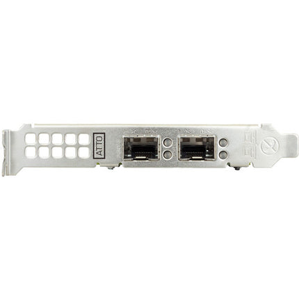 ATTO Technology FastFrame N422 SmartNIC PCIe 3.0 x8 25 Gb/s Dual-Channel Low-Profile