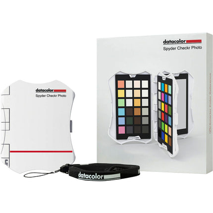 Datacolor SCK310 Spyder Checkr carta de color foto con 4 tarjetas intercambiables y 62 objetivos de color
