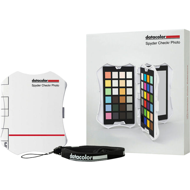 Datacolor SCK310 Spyder Checkr carta de color foto con 4 tarjetas intercambiables y 62 objetivos de color