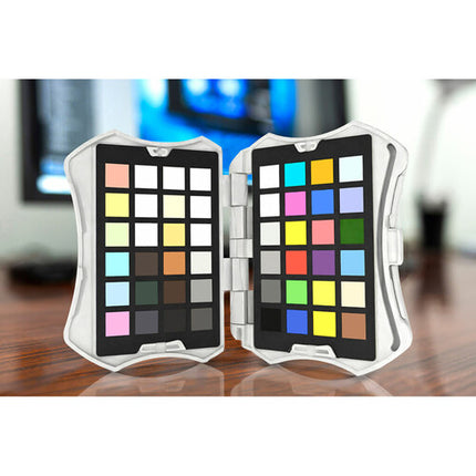 Datacolor SCK310 Spyder Checkr carta de color foto con 4 tarjetas intercambiables y 62 objetivos de color