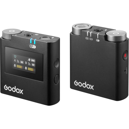 Godox Virso S M1 Sistema de Micrófono Inalámbrico para Sony con Largo Alcance y Micrófono Lavalier