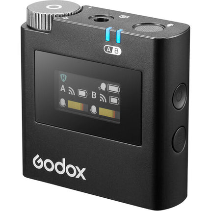 Godox Virso S M1 Sistema de Micrófono Inalámbrico para Sony con Largo Alcance y Micrófono Lavalier