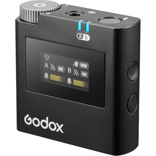 Godox Virso S M1 Sistema de Micrófono Inalámbrico para Sony con Largo Alcance y Micrófono Lavalier