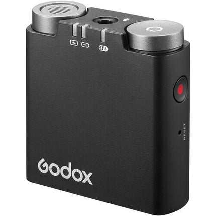 Godox Virso S M1 Sistema de Micrófono Inalámbrico para Sony con Largo Alcance y Micrófono Lavalier