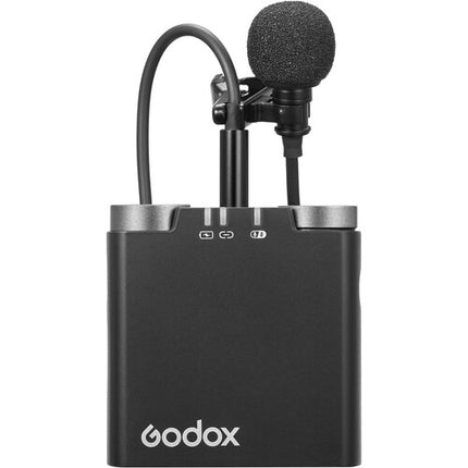Godox Virso S M1 Sistema de Micrófono Inalámbrico para Sony con Largo Alcance y Micrófono Lavalier