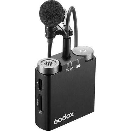 Godox Virso S M1 Sistema de Micrófono Inalámbrico para Sony con Largo Alcance y Micrófono Lavalier