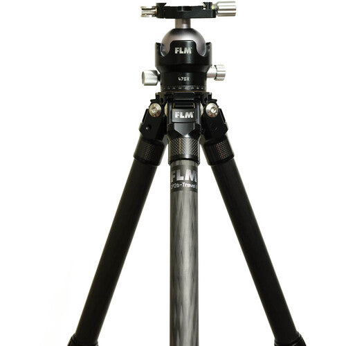 FLM CP26-Travel II Trípode de fibra de carbono 5.5 a 56 pulgadas capacidad 26.5 lb