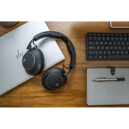 Poly Voyager Surround 80 UC Auriculares Inalámbricos Con Cancelación Activa 40mm 21h Talk Time