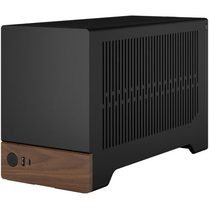 Fractal Design Terra Mini-ITX Caja PC Factor Forma Pequeño Aluminio Panel Madera 2 Bahías 2.5 Pulgadas