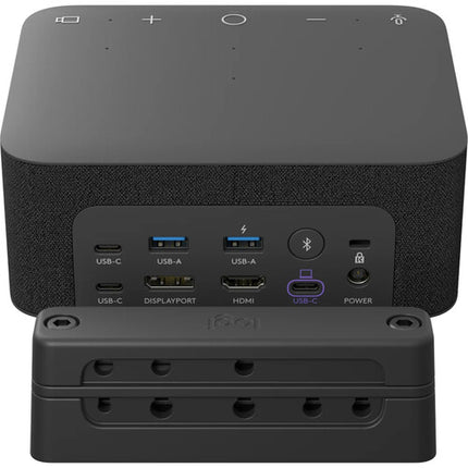Logitech Logi Dock Focus Room Kit Estación Docking 4K UHD Webcam USB-C Ethernet
