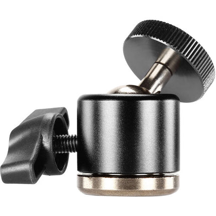 Neewer Mini Cabezal Bola Giratorio 360° Aleación Aluminio 4.4 lb Payload 1/4"-20 Montura Superior e Inferior