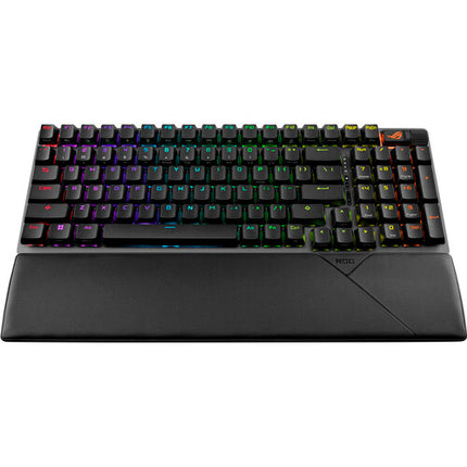 ASUS Republic of Gamers Strix Scope II Teclado Gaming Inalámbrico 2.4 GHz Bluetooth con Reposamuñecas