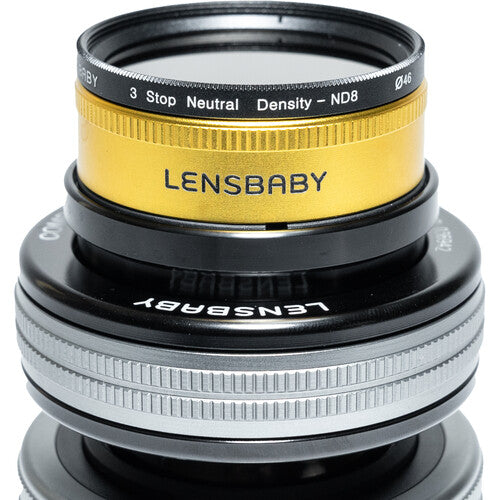 Lensbaby Composer Pro II Objetivo 60mm f2.5-22 con Filtro ND8 para Fujifilm X