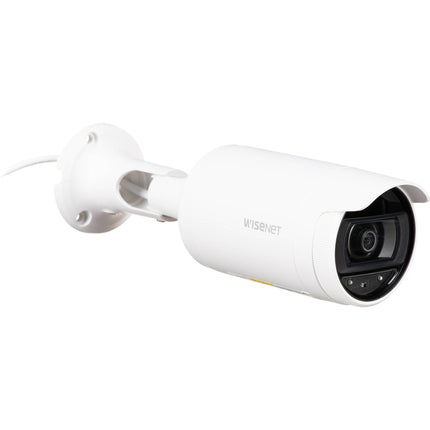 Hanwha Vision Wisenet A Series ANO-L7082R Cámara Bullet Exterior 4MP 3.3-10.3mm IR 98ft PoE IP66