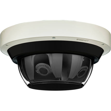 Hanwha Vision WiseNet P Series PNM-9084RQZ1 Cámara Domo PTZR 8MP 4 Sensores 1TB Exterior