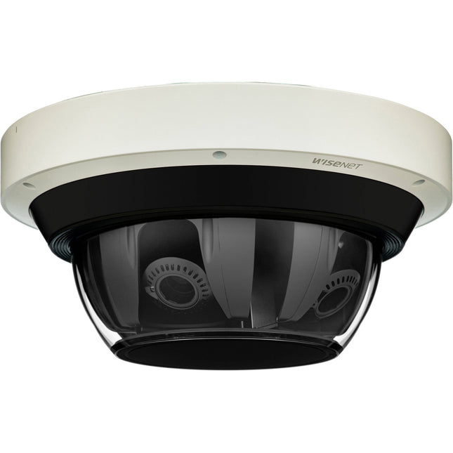 Hanwha Vision WiseNet P Series PNM-9084RQZ1 Cámara Domo PTZR 8MP 4 Sensores 1TB Exterior
