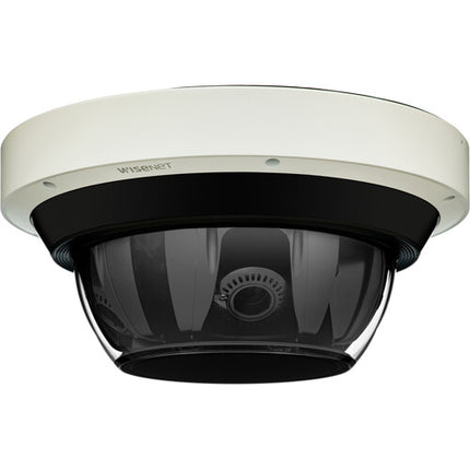 Hanwha Vision WiseNet P Series PNM-9084RQZ1 Cámara Domo PTZR 8MP 4 Sensores 1TB Exterior