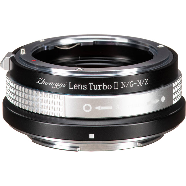 Mitakon Zhongyi Turbo Mark II Adaptador Metal Nikon F-Mount a Z-Mount con Aumento Apertura 1 Stop