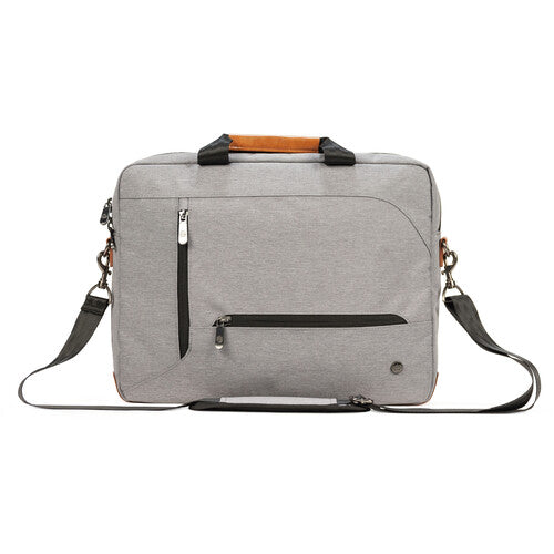 PKG International Annex Bolsa Mensajero 10L con Compartment para Laptop 16" y Correa Acolchada