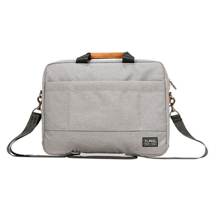 PKG International Annex Bolsa Mensajero 10L con Compartment para Laptop 16" y Correa Acolchada