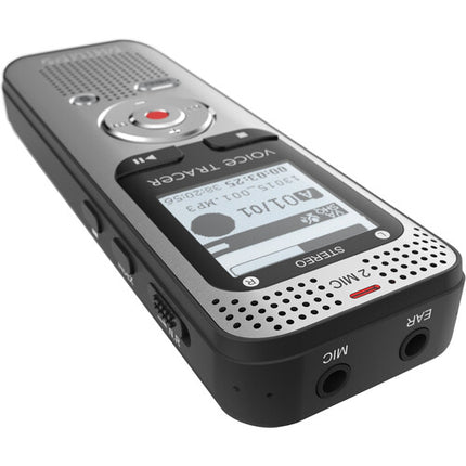 Philips DVT2015 Grabadora de Audio con 8GB Memoria y Micrófonos Estéreo
