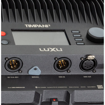 Luxli Timpani² Panel LED RGB 1x1 Kit de 2 Luces con Estuche de Viaje