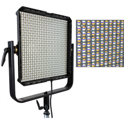 Luxli Timpani² Panel LED RGB 1x1 Kit de 2 Luces con Estuche de Viaje