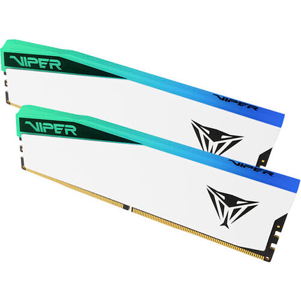 Patriot 96GB Viper Elite 5 DDR5 Memoria UDIMM 6000 MHz 288 pines Blanca