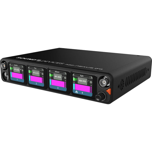 Sound Devices Astral ARX8 Receptor Inalámbrico Digital 4 Canales 169-1525 MHz 1 RU Half-Rack
