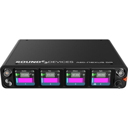 Sound Devices Astral ARX8 Receptor Inalámbrico Digital 4 Canales 169-1525 MHz 1 RU Half-Rack