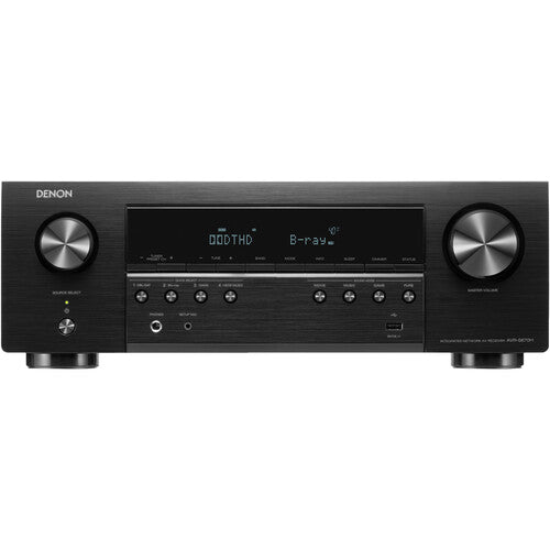 Denon AVR-S670H receptor audio video 5.2 canales 75W 3x8K HDMI