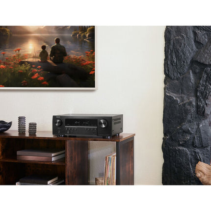 Denon AVR-S670H receptor audio video 5.2 canales 75W 3x8K HDMI