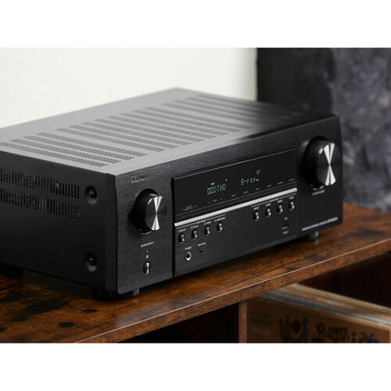 Denon AVR-S670H receptor audio video 5.2 canales 75W 3x8K HDMI