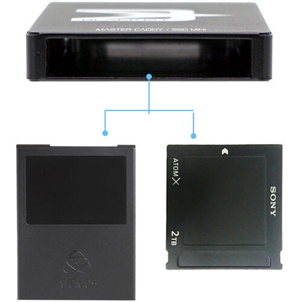 Atech Flash Technology Blackjet DX-1AT módulo lector SSD 560 MB/s metal robusto