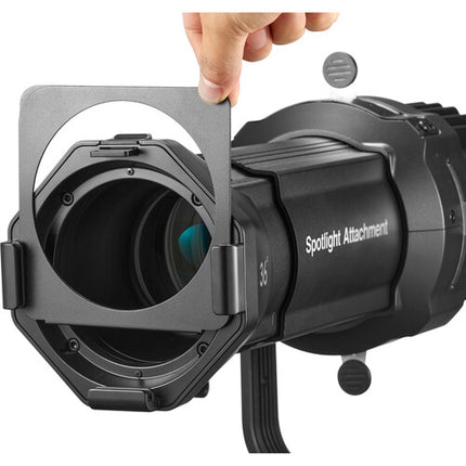 Godox VSA-36K Lente Spot para Iluminación con Montura Bowens y Gobo Holder