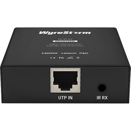 WyreStorm Extensor UTP Video 1080p HD Alcance 40m Control IR PoC