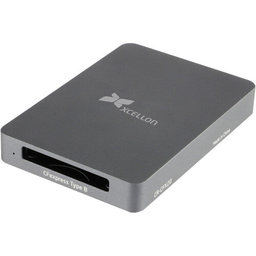 Xcellon Lector de Tarjetas CFexpress Tipo B USB-C 3.2 Gen 2 Enclosure de Aluminio