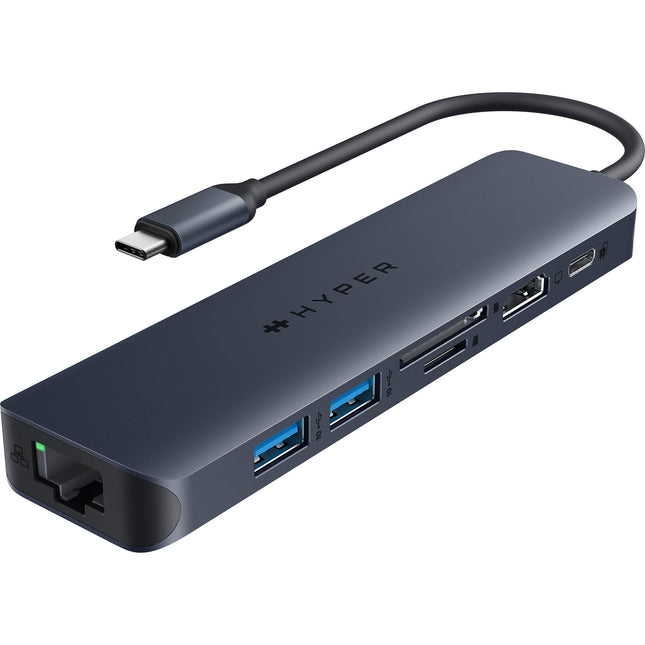 HYPER HyperDrive Next Hub USB-C 7 Puertos 4K 60Hz 100W PD Azul